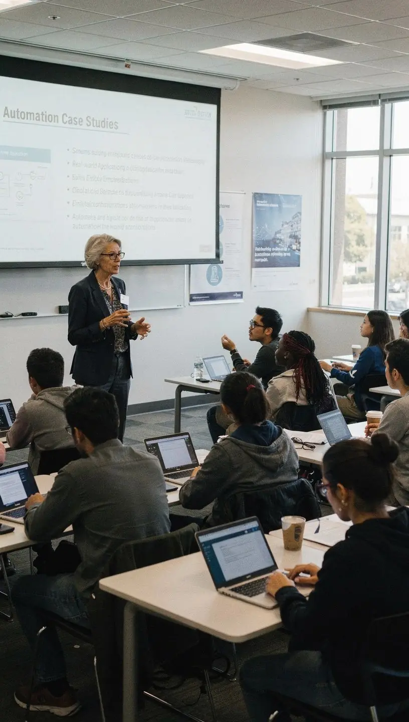 Automation enhancing efficiency in agriculture practices.