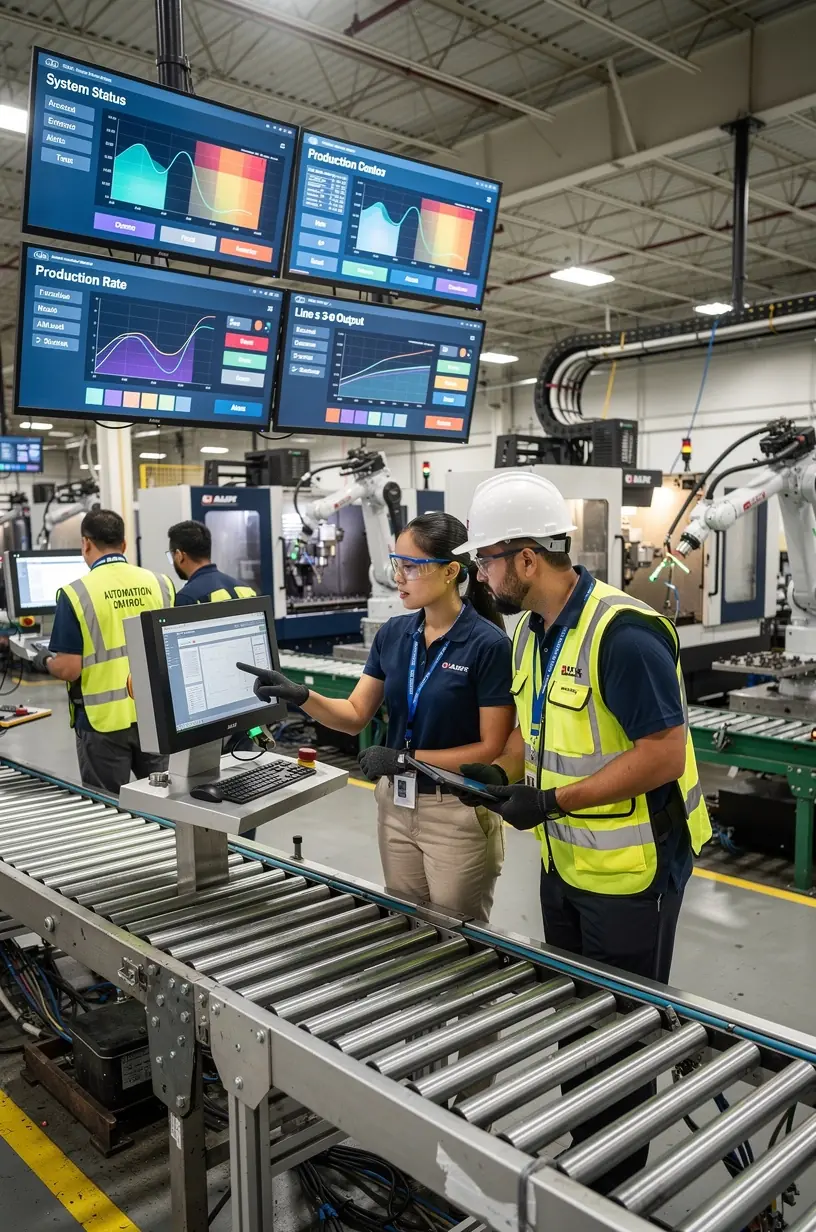 Modern office workspace